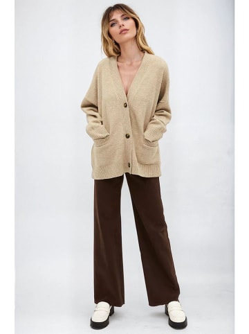 Monki Cardigan in Beige