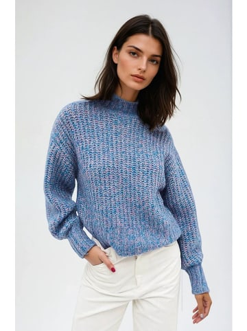 Monki Sweter w kolorze niebieskim
