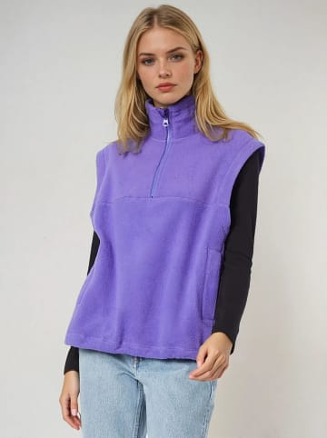 Weekday Fleece bodywarmer paars