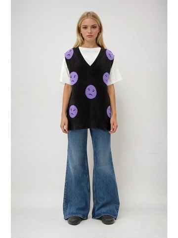 Weekday Spencer zwart/paars