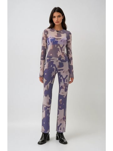 Weekday Broek pruimkleurig/lila