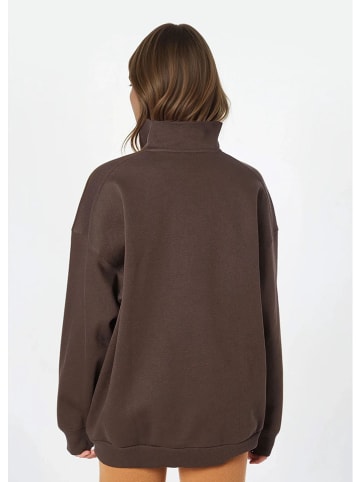 Weekday Sweatshirt in Dunkelbraun