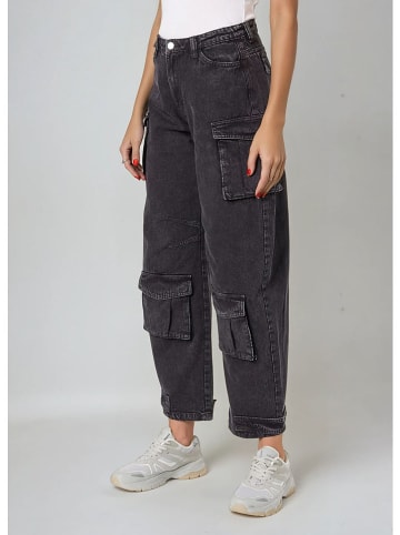 Weekday Spijkerbroek - tapered fit - zwart