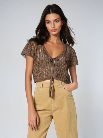 Weekday Shirt donkerbruin