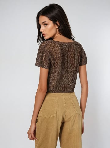 Weekday Shirt donkerbruin