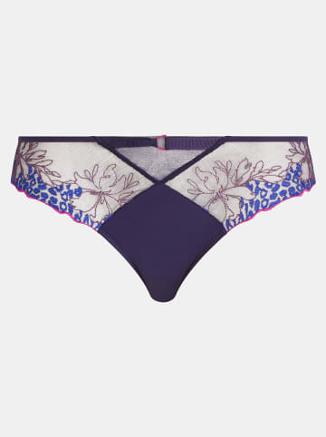 Chantelle Slip in Pflaume/ Blau