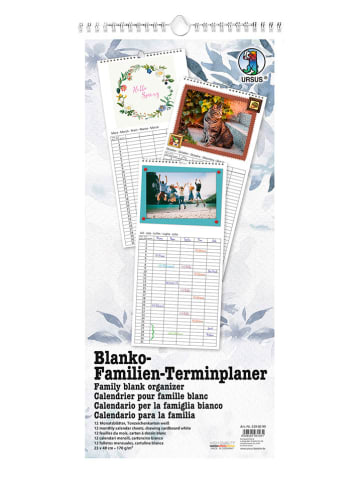 URSUS Blanko-Familien-Terminplaner in Bunt