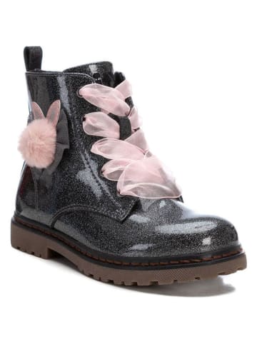 XTI Kids Boots in Schwarz/ Rosa/ Grau