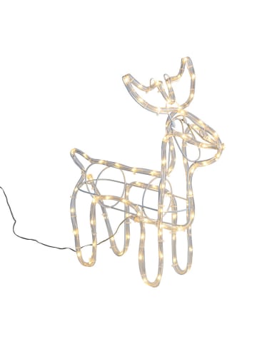 Hollybell Dekoracyjna lampa LED w kolorze ciepłej bieli - 46 x 46 x 18 cm