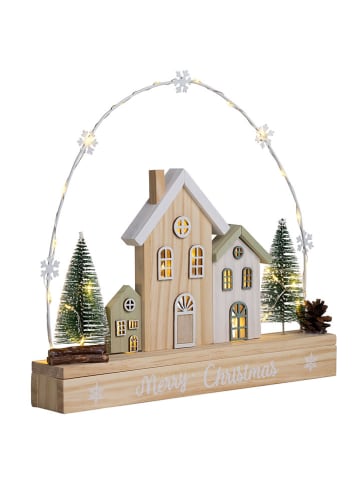 Hollybell Decoledlamp beige - (B)32 x (H)29 x (H)5 cm