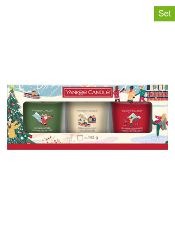 Yankee Candle Świece zapachowe (3 szt.) - 3 x 142 g