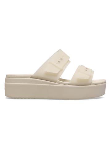 Crocs Slippers "Brooklyn Buckle" beige