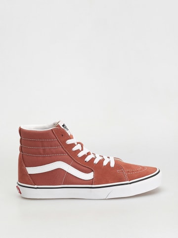 Vans Leder-Sneakers "SK8-Hi" in Braun