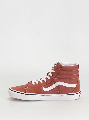 Vans Leder-Sneakers "SK8-Hi" in Braun