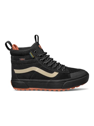 Vans Skórzane sneakersy "MTE Sk8-Hi" w kolorze czarnym