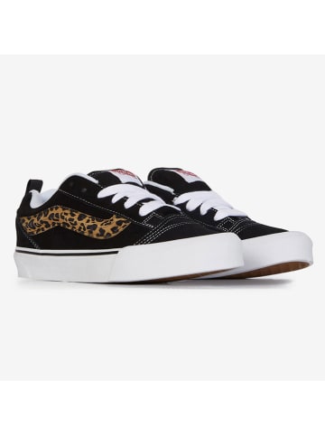 Vans Skórzane sneakersy "Knu Skool" w kolorze czarnym