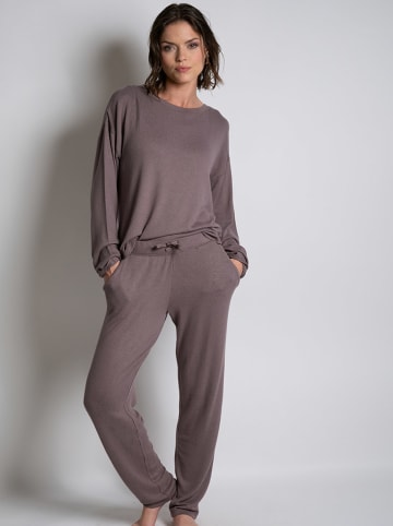 Passionata Pyjama-Oberteil "Guimauve" in Grau