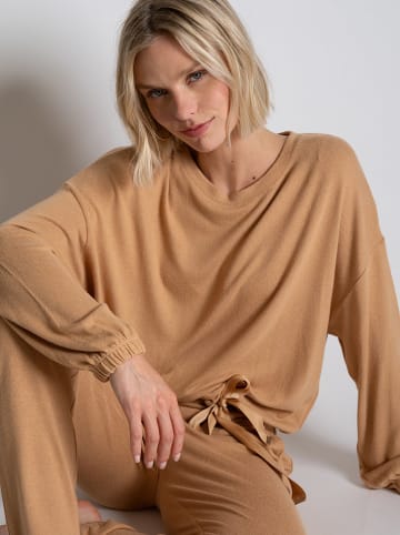 Passionata Pyjama-Oberteil "Ocea" in Beige