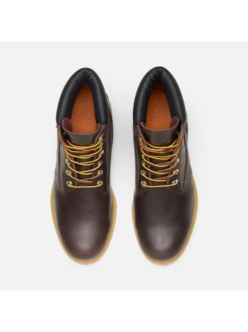 Timberland Leder-Boots "Premium 6" in Braun