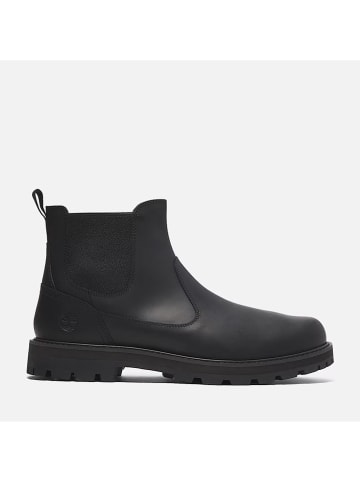 Timberland Skórzane sztyblety "Britton Road Mid" w kolorze czarnym