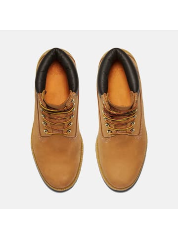 Timberland Skórzane b otki "Premium 6" w kolorze jasnobrązowym