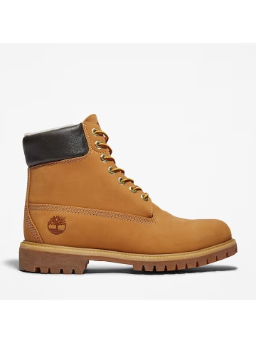 Timberland Leder-Boots "Premium 6" in Hellbraun