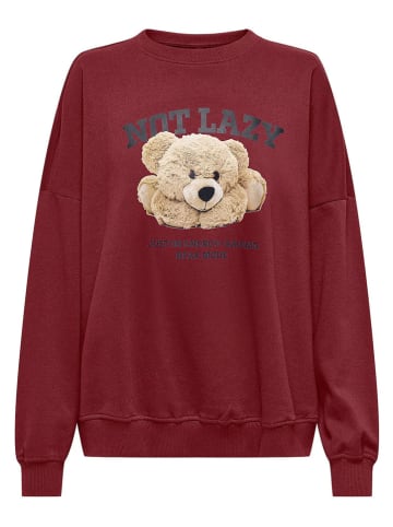 ONLY Bluza w kolorze czerwonym