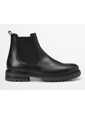 Marc O'Polo Shoes Leder-Chelsea-Boots "Rony" in Schwarz
