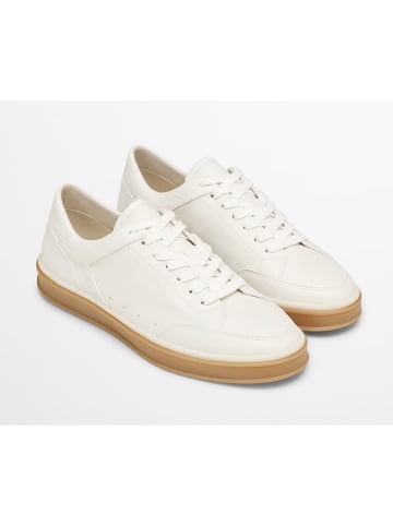Marc O'Polo Shoes Skórzane sneakersy "Enrique" w kolorze kremowym