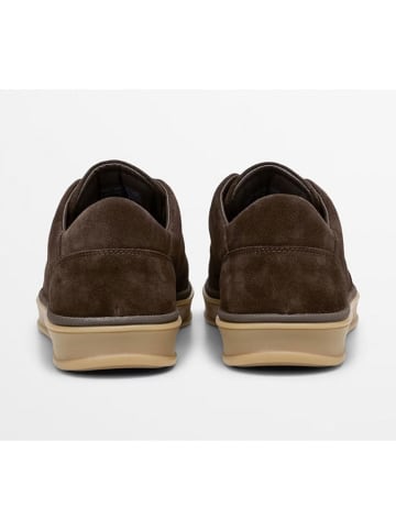 Marc O'Polo Shoes Skórzane sneakersy "Enrique" w kolorze brązowym