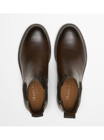 Marc O'Polo Shoes Leder-Chelsea-Boots "Paula" in Braun