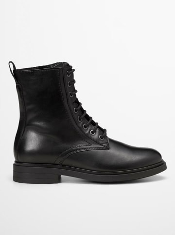 Marc O'Polo Shoes Leder-Boots "Paula" in Schwarz