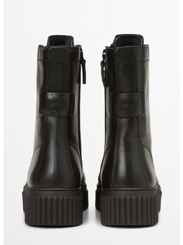 Marc O'Polo Shoes Skórzane botki "Bianca" w kolorze czarnym