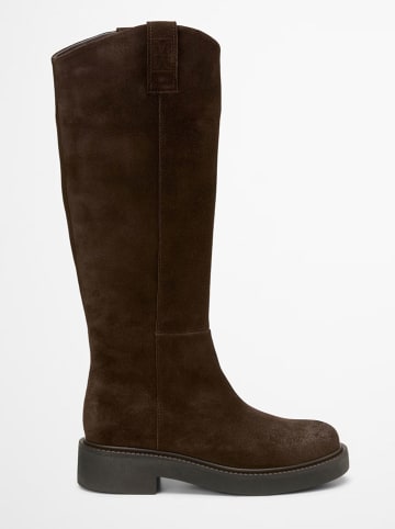 Marc O'Polo Shoes Leren laarzen "Perla" bruin