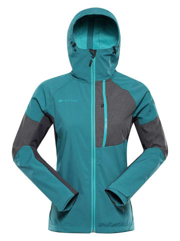 Alpine Pro Softshelljacke in Türkis