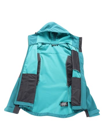 Alpine Pro Softshelljacke in Türkis