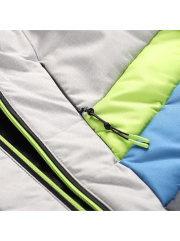 Alpine Pro Ski-/Snowboardjacke in Gelb/ Hellblau/ Schwarz