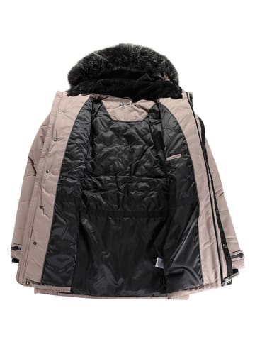 Alpine Pro Wintermantel lichtbruin
