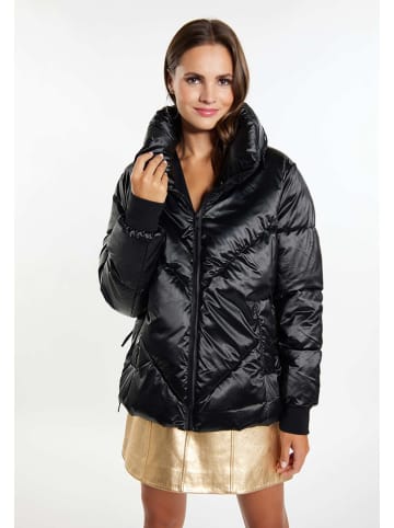 Schmuddelwedda Steppjacke in Schwarz
