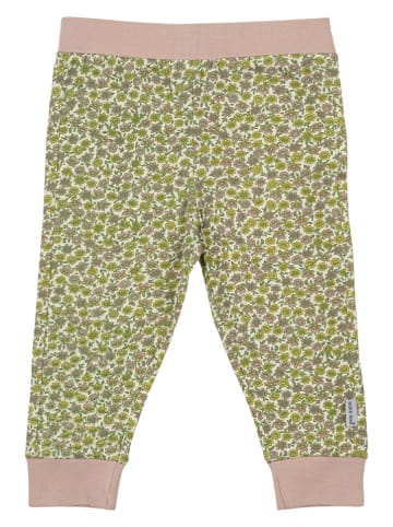 mikk-line 2-delige set: leggings lichtroze/groen