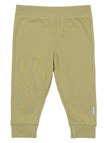 mikk-line Legginsy (2 pary) w kolorze zielono-beżowym