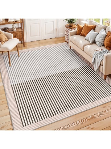 CARPET DIEM Dywan w kolorze kremowo-beżowym