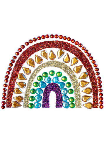 SUNNYSUE 10er-Set: Glitzersticker "Regenbogen" - ab 3 Jahren