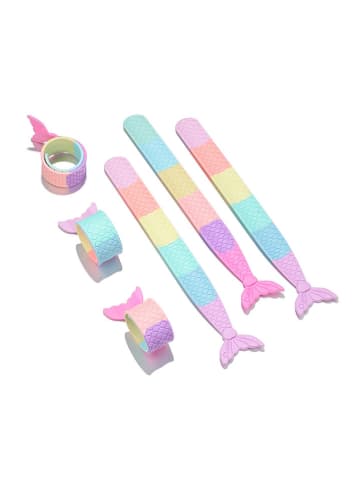 SUNNYSUE 4-delige set: snap-armbanden "Zeemeermin" - vanaf 3 jaar