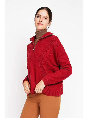 ASSUILI Pullover in Rot