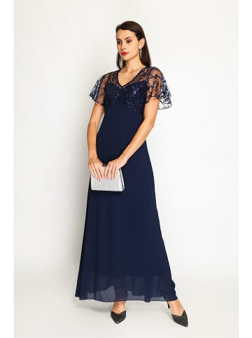 ASSUILI Kleid in Dunkelblau