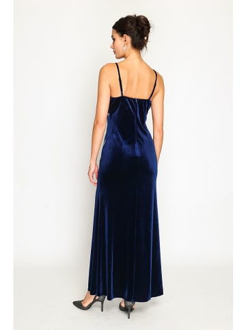 ASSUILI Samtkleid in Dunkelblau