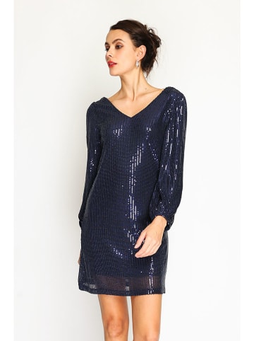ASSUILI Sukienka w kolorze granatowym