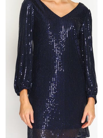 ASSUILI Paillettenjurk donkerblauw