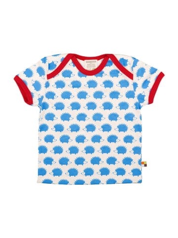 loud + proud Shirt in Hellblau/ Creme